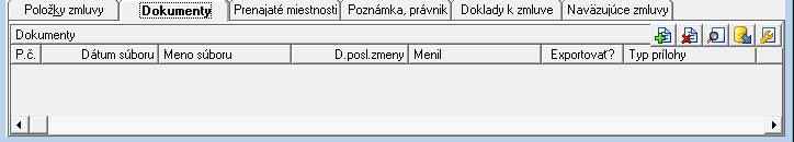 - rozbaľovací zoznam - výber z číselníka typy zmluvných položiek. Údaj je potrebné vyplniť pri vystavovaní zmlúv za účelom refakturácie.