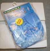 velikost: 140 x 54 cm 100 % bombaž para propustno, podloženo z molton tkanino EAN: 4043400538434 Carinska