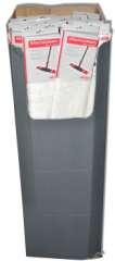 čistilec za pod Clever Clean Display 04075385 4-delni set, plastična pregibna plošča, 2 krpi za mokro