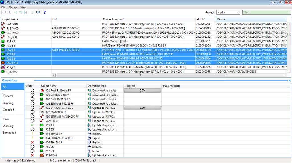 SIMATIC PDM V9.