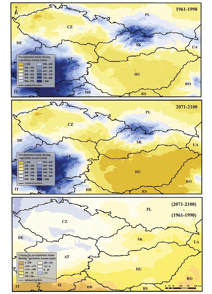 II TEORETICKÁ VÝCHODISKA Očekávaný vývoj klimatu V středoevropském prostoru je v průběhu tohoto století možné očekávat nástup klimatu podobného mediteránnímu (Alessandri a kol.