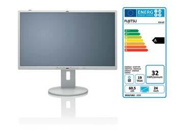 Datasheet FUJITSU Monitor P24-8 TE Pro Špičkový monitor: 23,8 (60,5 cm), širokoúhlé zobrazení Perfektní zobrazení a komunikace Monitor FUJITSU P24-8 TE Pro, ideální volba pro náročná a přehledně