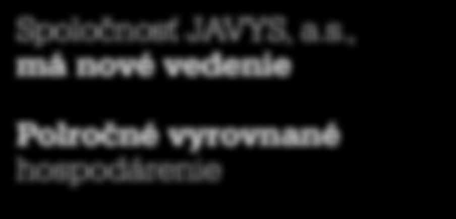Spoločnosť , má nové