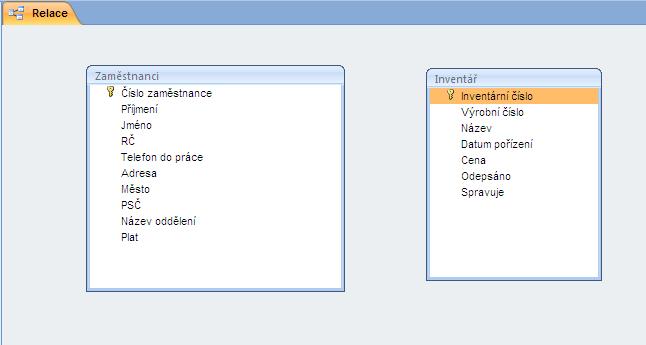 Primární klíč, cizí klíč, referenční integrita, pravidla normalizace,  relace - PDF Stažení zdarma