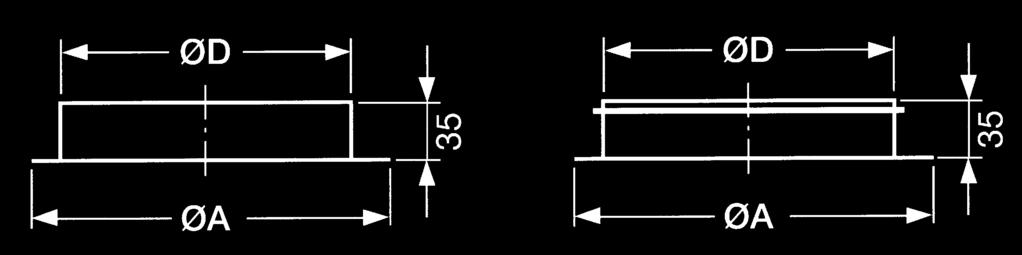 Ventily VST jsou vyrobeny z polypropylenu, barva bílá. Odolávají některým zředěným chemikáliím. Velmi výhodný aerodynamický tvar snižuje hluk ventilu a významně snižuje riziko přeslechového hluku.