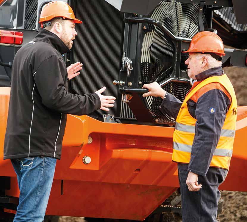 Global e-service Technická podpora Náhradní díly Hitachi Pro zvýšenou ochranu ve velmi náročných provozních podmínkách, ale i jako prostředek snižování