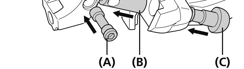 INŠTALÁCIA I-spec B 1. Pomocou 2mm Allenovho kľúča otvorte pásik svorky brzdovej páčky, ako je to znázornené na obrázku. 3.