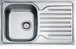 ETN 614 N 3 ½ ETHOS LLX 611**** Spodná skrinka od 500 mm, po úprave skrinky pre aj od 450 mm Rozmery 780 435 mm Drez 360 335 140 mm Možnosť objednať otvor