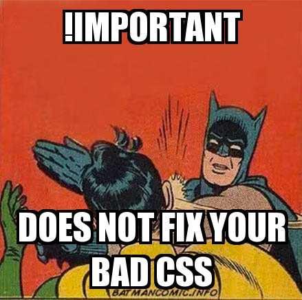 organizace CSS Základní pravidla Vyhneme se!important.text-red { color: red!important;.