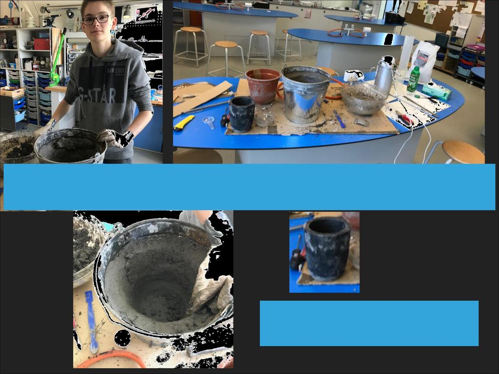 AFTERWARDS WE REDID THE WHOLE FURNACE AND JIRÍ (OUR HERO) HAD BOUGHT A CARBON CRUCIBLE! THESE ARE USED WORLDWIDE IN MELTING METALS AND ARE VERY DURABLE!