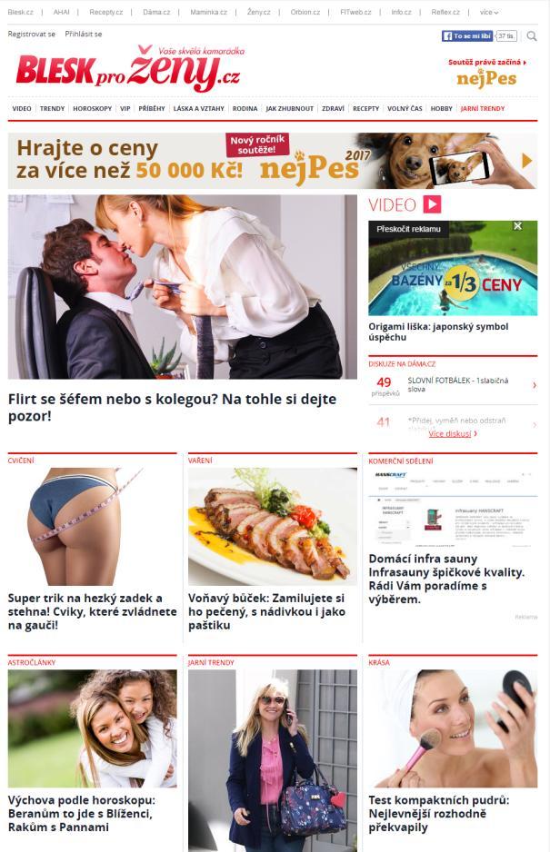 1 520 473 /měsíc 22 776 620 PV/měsíc PC 800 365 /měsíc 1 520 473 800 365 900 549 694 468 143 411 z. 900 549 /měsíc PC 694 468 /měsíc PC - 143 411 /měsíc TOTAL Věk 20 49: 56 % SŠ a VŠ: 57 % Příjem dom.