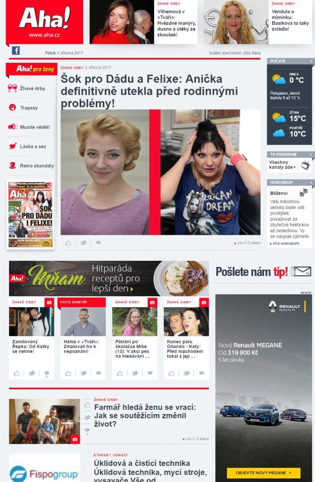 838 276 838 276 /měsíc 25 446 430 PV/měsíc PC 425 178 /měsíc 425 178 474 001 364 669 77 592 z. 474 001 /měsíc PC 364 669 /měsíc PC - 77 592 /měsíc TOTAL Věk 20 49: 53 % SŠ a VŠ: 60 % Příjem dom.