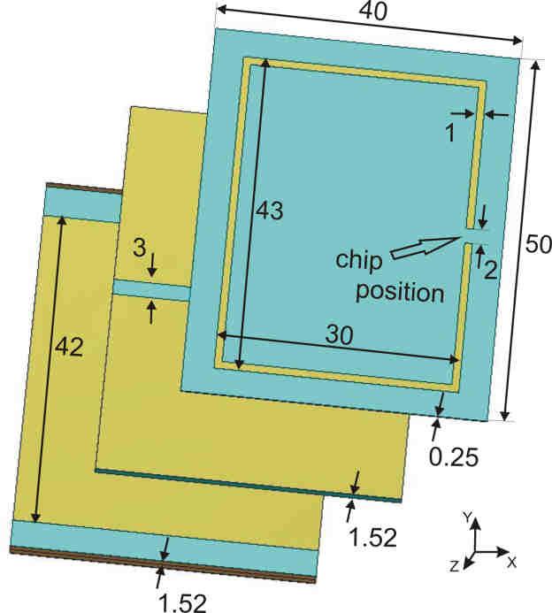 Přizpůsobení RFID RFID, 50 Ω