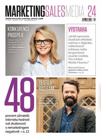 MarketingSalesMedia Týdeník o marketingu, obchodu a médiích je vydáván od roku 2013.