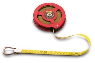 0-34-406 20 m x 12,7 mm X 2 3253560344061 PÁSMa OCeĽOVÉ S UZaTVOrenÝM PUZDrOM MeTriCKÉ Žlté plastové abs puzdro odolné a