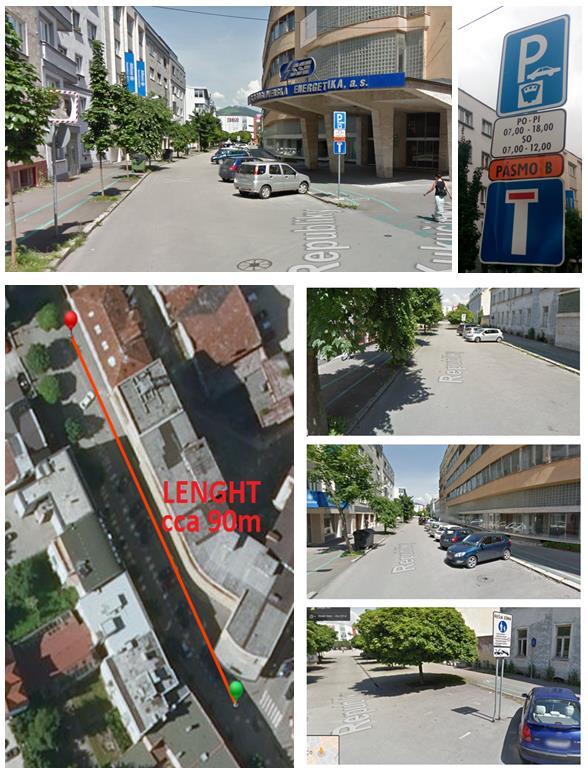 ŽILINA Pilotní implementace v rámci SOLEZ Chytré parkování v oblasti centra města před pěší zónou