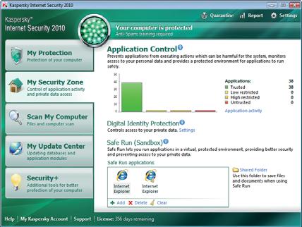 Nové verze produktů s číslem 2010 nabízejí výhody pokročilého systému prevence proti vniknutí (HIPS, Host-based Intrusion Prevention System).