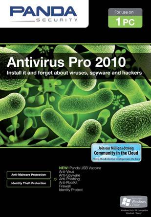 AKTUALITY BEZPEČNOST NOVÝ BEZPEČNOSTNÍ SOFTWARE Panda pro rok 2010 a český trh přichází Panda Security s novými řešeními N pro rok 2010.