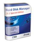 HARD DISK MANAGER 9.5 SE Dokonalý správce disků PLNÁ VERZE Harddiskový odborník pomůže s kompletní správou, zálohováním a klonováním pevných disků počítače.