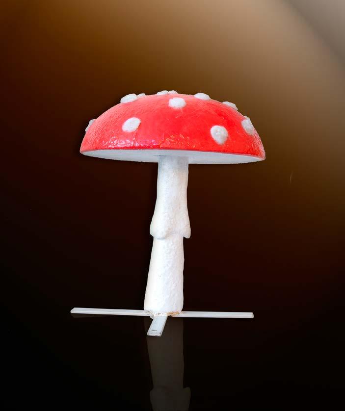 28 340 00458 Decorative toadstool height 70 cm width 50