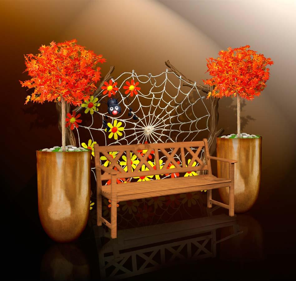 35 N 000 020 Autumn bench