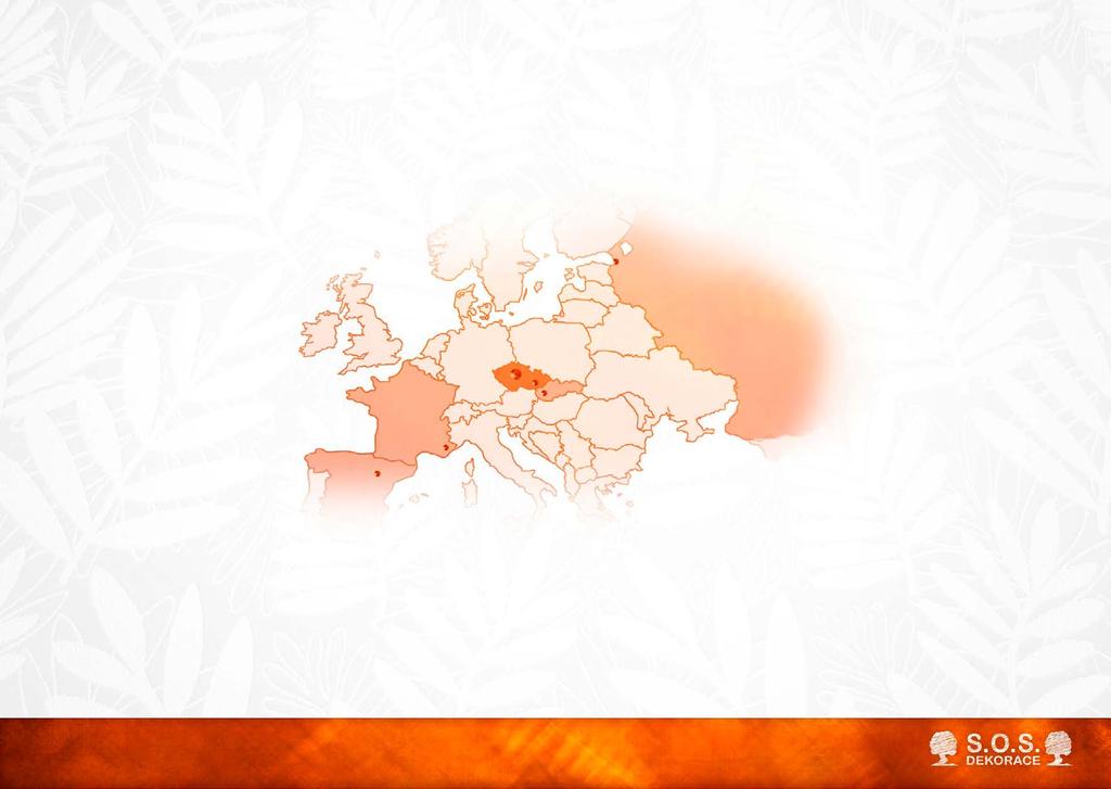 S.O.S. - DEKORACE, s.r.o. HEADQUARTERS S.O.S. - DEKORACE, s.r.o. Dobronick á 1256 148 00 Prague 4 Czech Republic +420 234 721 110 sales@sosdekorace.com BRANCH OFFICES S.O.S. - DEKOR ACE, s.r.o. BVV Výstaviště 1 647 00 Brno Czech Republic +420 739 630 099 brno@sosdekor ace.