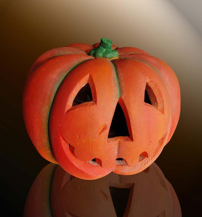 8 340 00003 Pumpkin with face height 70 cm width 90