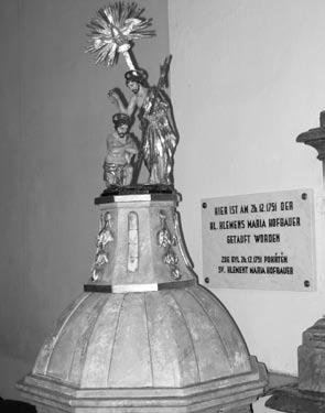 KELKAJ INTERESAĴOJ PRI JUNAĜO DE SANKTA KLEMENTO MARIA HOFBAUER Kie situas la naskiĝvilaĝo de nia sanktulo? Tasovice konstruis en la j.