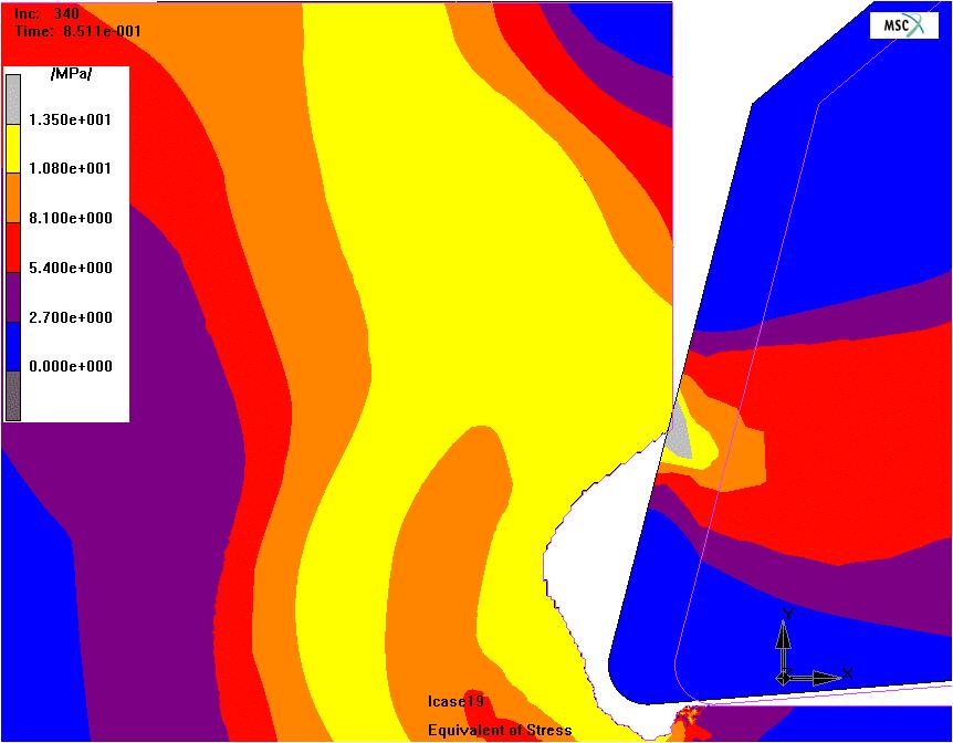 5 Scientific and technical development provides new ways for the solution of the ore disintegration process. There is also a possibility of Finite Element Method (FEM) applications. Hence, FEM (i.e. MSC.
