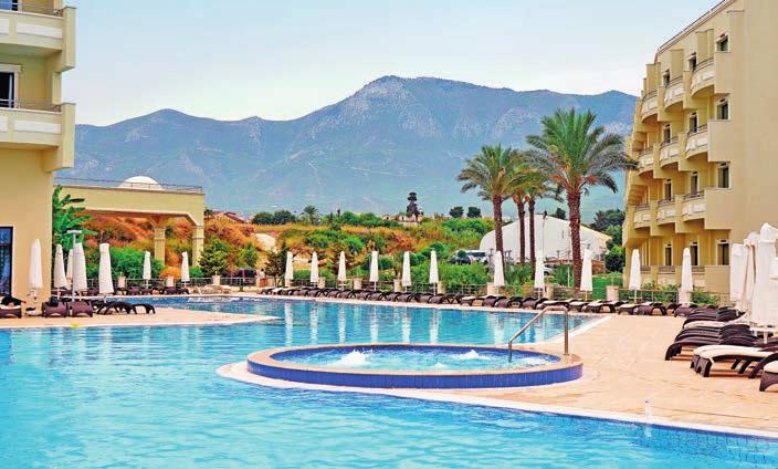 Kypr > Severní Kypr HOTEL OSCAR RESORT FFFF (polopenze) z Brna 1. dítě 2-5 let 99 Kč, při uplatnění slevy za včasnou rezervaci 8 990 Kč Severní Kypr / Kyrenia str.301 rezervace na www.firo.