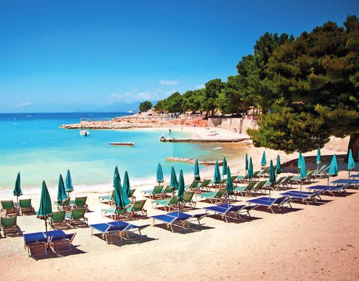 Albánie > Dračská riviéra ODLETY Tirany na // lety od.06.2019 12.09.2019 (poslední zpáteční let Prahy 19.09.2019) Cena za s all inclusive spělá osoba již od Kč resp.