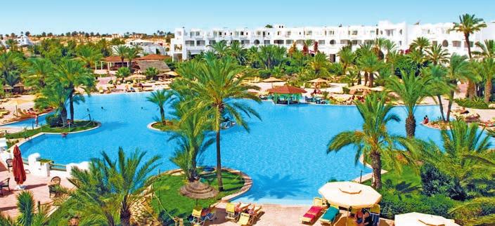 Djerba HOTEL VINCCI DJERBA RESORT FFFF (all inclusive), Brna 1. dítě 2-12 let 99 Kč, při uplatnění slevy za včasnou rezervaci 8 490 Kč Djerba / Miun str.329 rezervace na www.firo.cz/tvd28 0.06..06. 02.