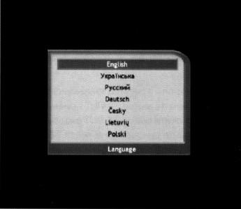 HLAVNÉ MENU 1. Prvé zapnutie prijímača Ak je TV prijímač pripojený k digitálnemu prijímaču RF káblom, nalaďte na TV kanál 38. Z výroby je nastavený typ TV normy PAL-G a číslo kanála 38.