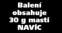 pokožky při (stolicové) inkontinenci příjemná, lehká pěna, snadno se roztírá