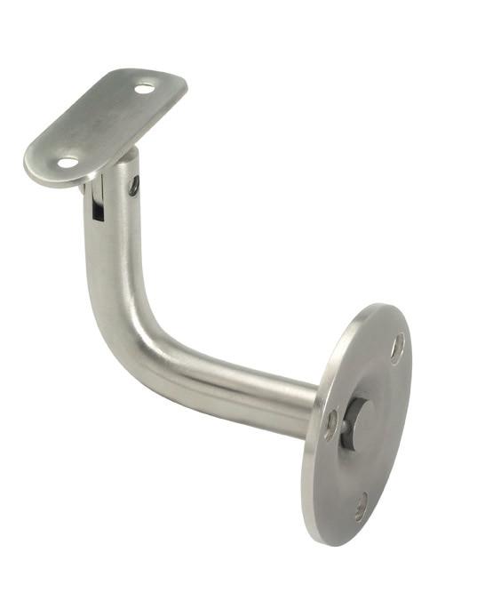 EB01 Nastavitelný držák madla, montáž do zdi Elbow adjustable connector, wall montage 60 6.3x3 97 67 14 R20 14 68 75 60 2 38-0 R25.5 16 13.6 2.8 kruhové madlo round handrail 60 2.5 16.5 2.