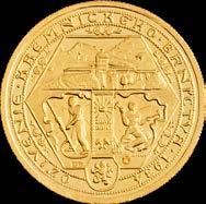 240 Zlatá medaile (2 Dukát) 1934 Oživení kremnického baníctví