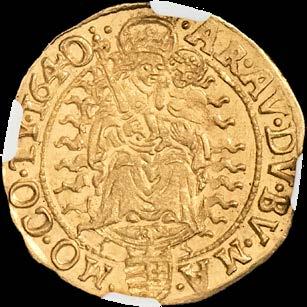 6 1 Dukát 1 Ducat 1640, KB Husz.