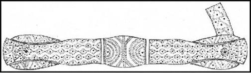 four-wheel wagon, horse trappings, swords, parts of pigs with knives, accompanying burial is also possible