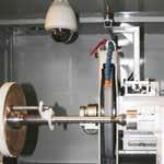 machine can be equipped with Anthropomorphic or Cartesian robot for loading. and unloading of workpiece.