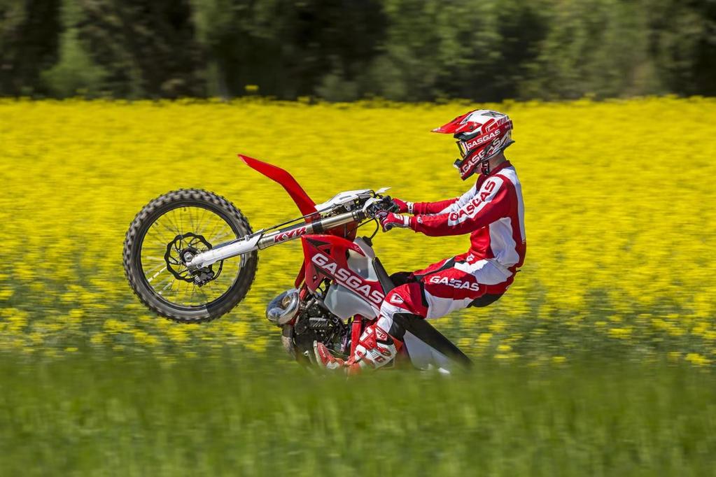 Přirozený vývoj modelu, který se dokázal jako žádný jiný přizpůsobit požadavkům náročné motocyklové disciplíny, bude pokračovat tak dlouho, dokud se nestane nejlepším strojem a skutečným symbolem