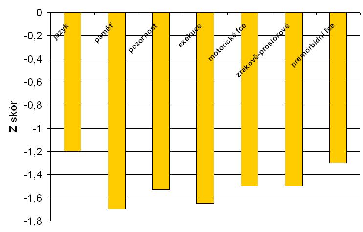 Kognitivní deficit u pacientů s první epizodou schizofrenie