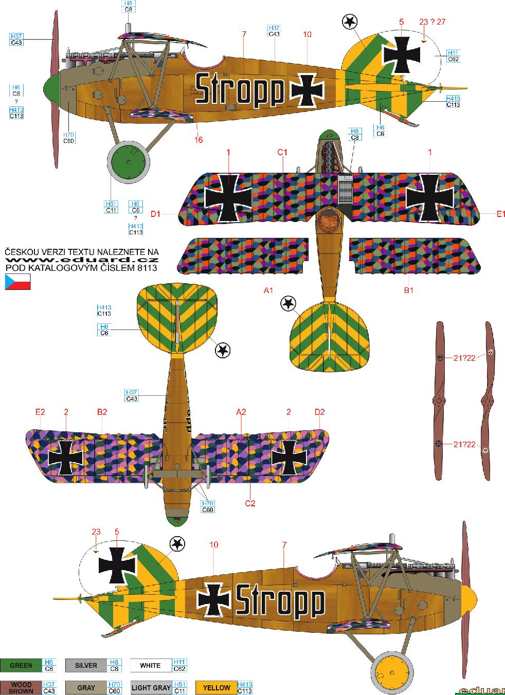 E Albatros D.Va, 7161/17, Jasta 46, early 1918 The pilot of this aircraft was likely Erich Gurgenz, a native of Berlin who served with Jasta 46 from February 10th, 1918.