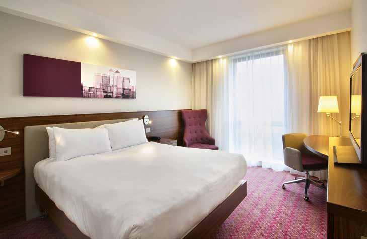 Hotel rooms made of melamine-faced