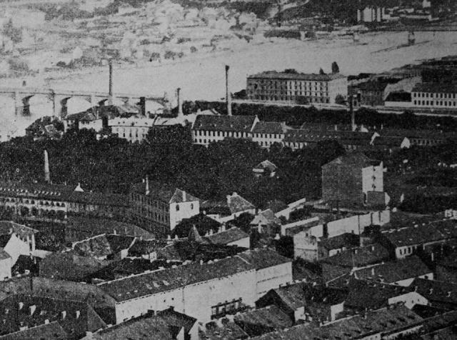 Ze všech téměř domů, z nichž valná většina osvojuje si název hotelů, paláců a fabrik, vlály prapory českých, rakouských a bavorských barev, z oken visely koberce a brány i římsy byly ozdobeny zelením.