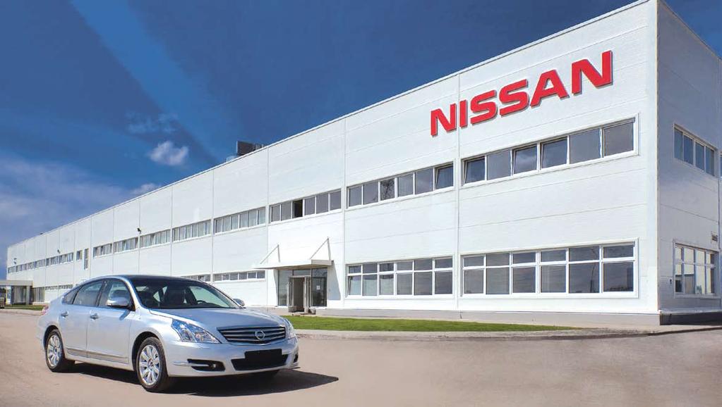 RUSKO RUSSIA AUTOMOBILOVÝ ZÁVOD NISSAN NISSAN CAR PLANT - ST.