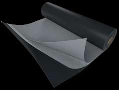 FATRAFOL PVC or TPO WATERPROOFING MEMBRANES are great for waterproofing: Flat, gently pitched and green