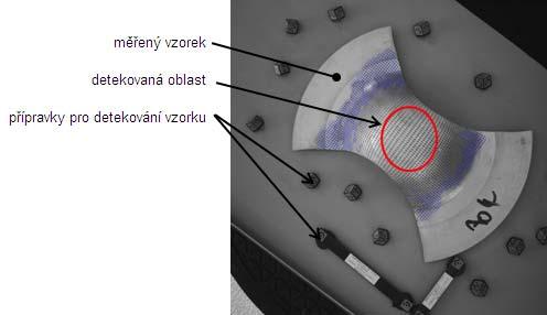 Obr.4 Připravený vzorek pro analýzu ARGUS 4M Figure 4 Sample ready for ARGUS 4M analysis Jednou z možností, které optický systém ARGUS 4M nabízí [5], je i zobrazení výsledků pomocí FLD Obr. 5.