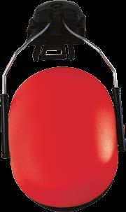 C4007 červená mušlový chránič sluchu