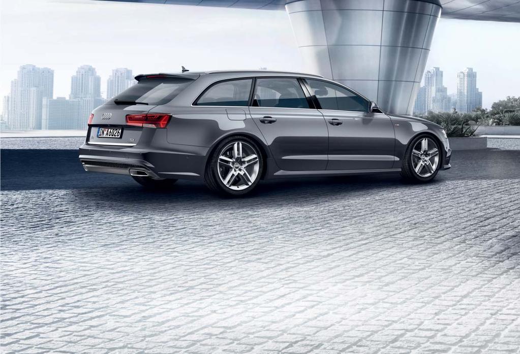 60 61 Styly a pakety výbavy Exteriérový paket S line 01 Výraznější. S exteriérovým paketem S line. Nezdůrazňujte sportovní charakter svého Audi A6 zvyšte ho.