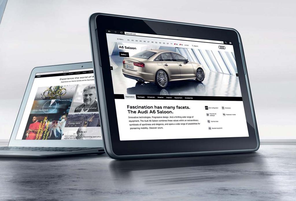 Více informací, větší individualita a větší exkluzivita. Nyní na www.audi.